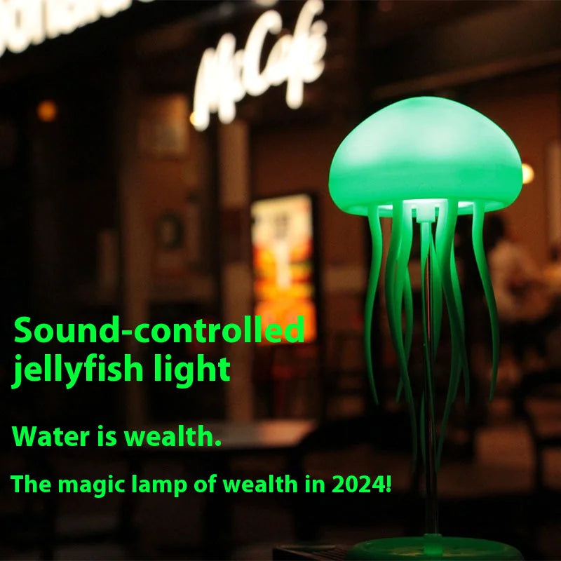 Night Light Portable Jellyfish Lamp