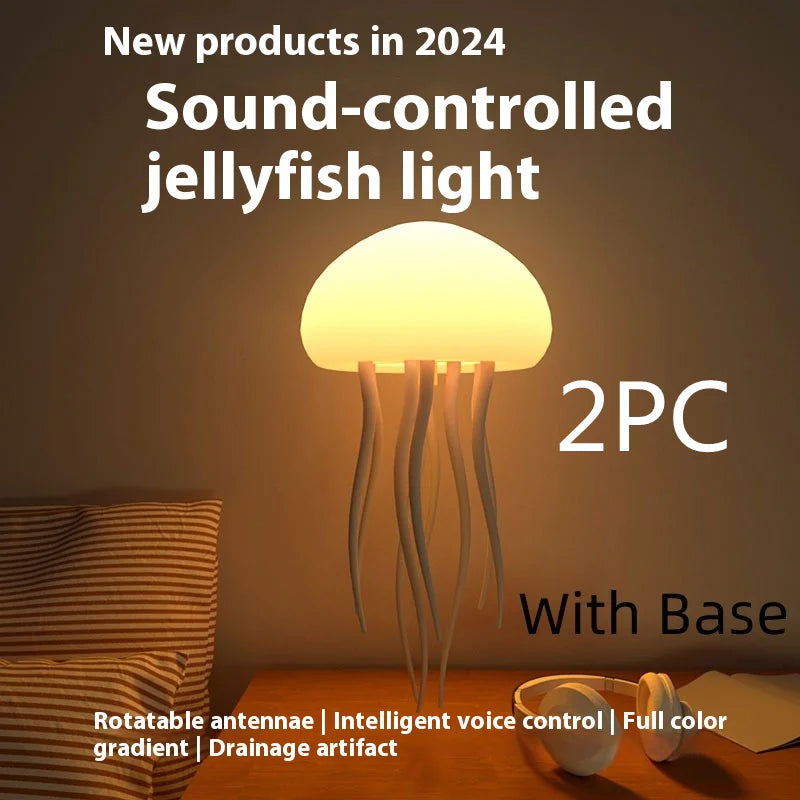 Night Light Portable Jellyfish Lamp