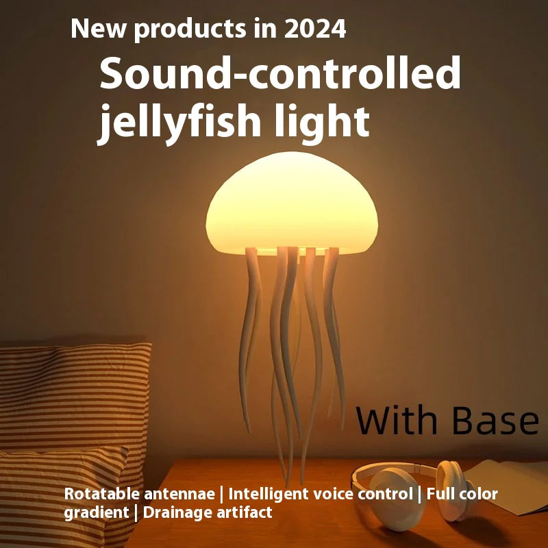 Night Light Portable Jellyfish Lamp